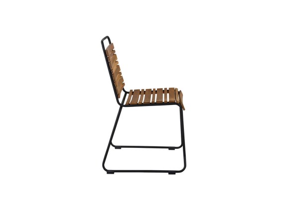 Bois matstol 2-pack natur/svart Venture Home