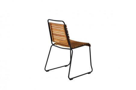 Bois matstol 2-pack natur/svart Venture Home