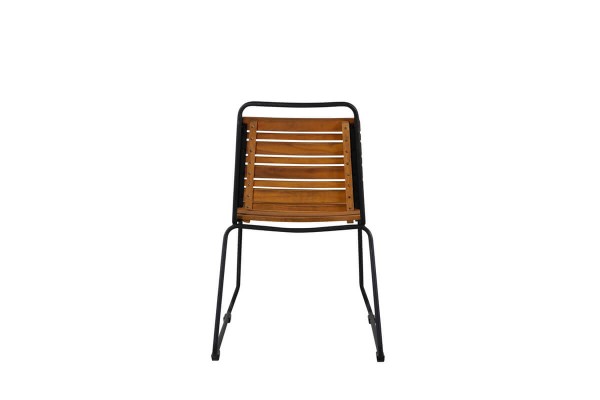 Bois matstol 2-pack natur/svart Venture Home