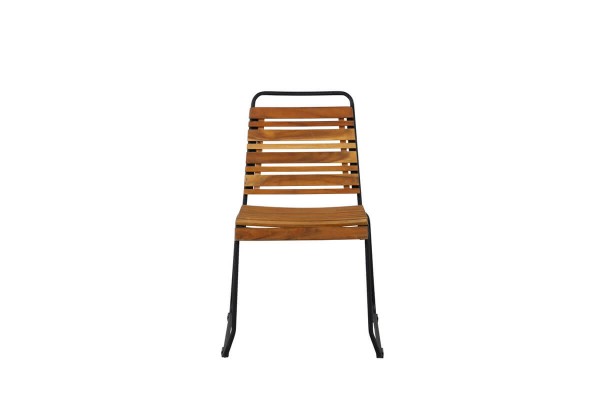 Bois matstol 2-pack natur/svart Venture Home