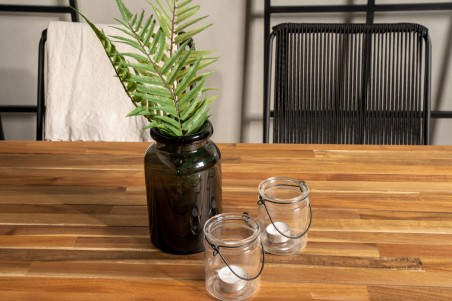 Bois matgrupp svart/natur Venture Home