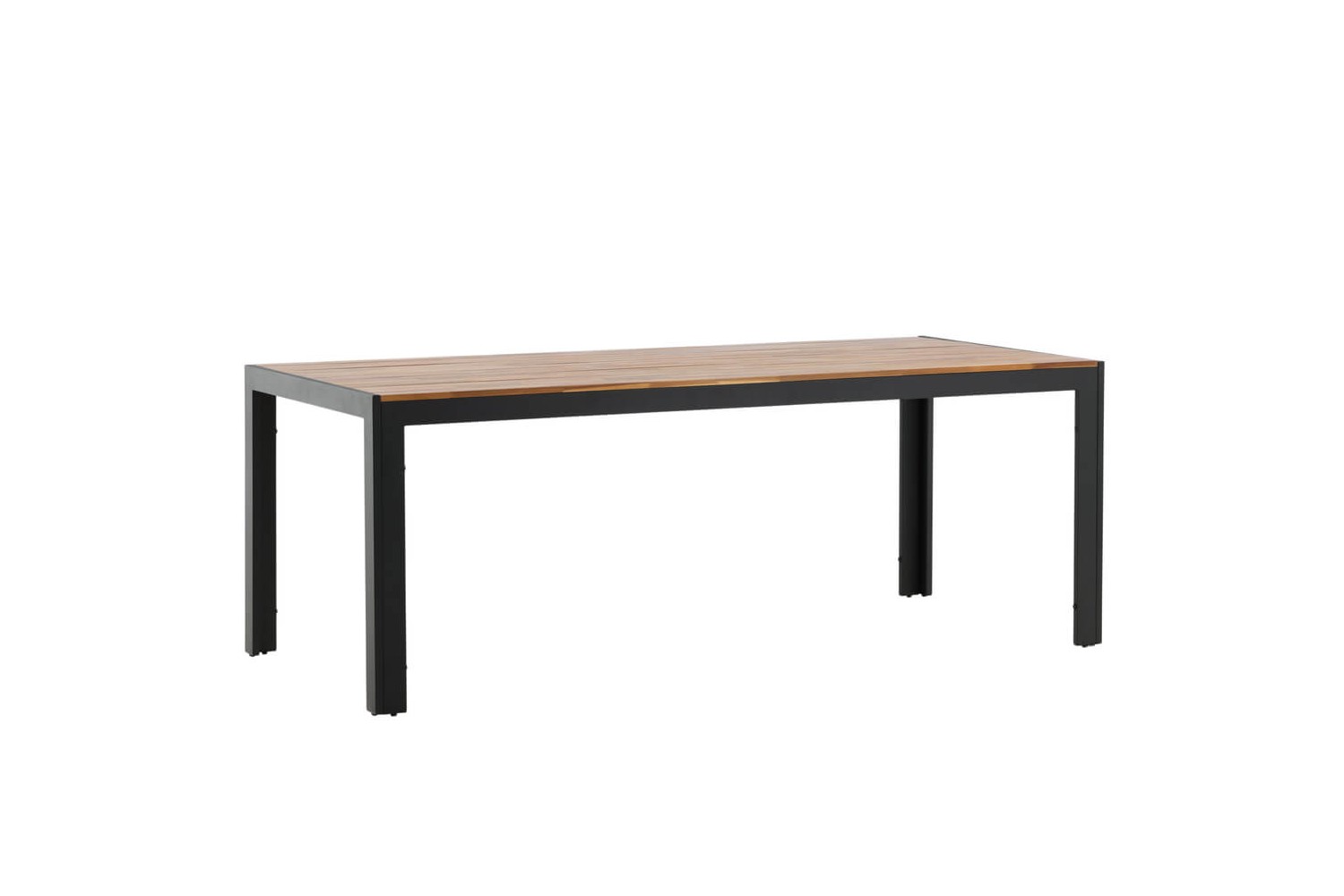 Bois matbord 205x90x75 cm natur/svart Venture Home