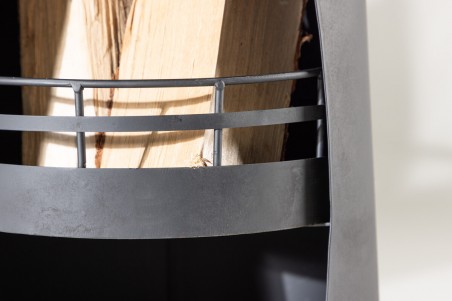 Bastian eldstad Ø33 cm svart Venture Home