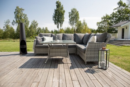 Bastian eldstad Ø33 cm svart Venture Home