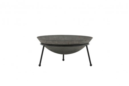 Bastian eldkorg Ø60 cm svart Venture Home