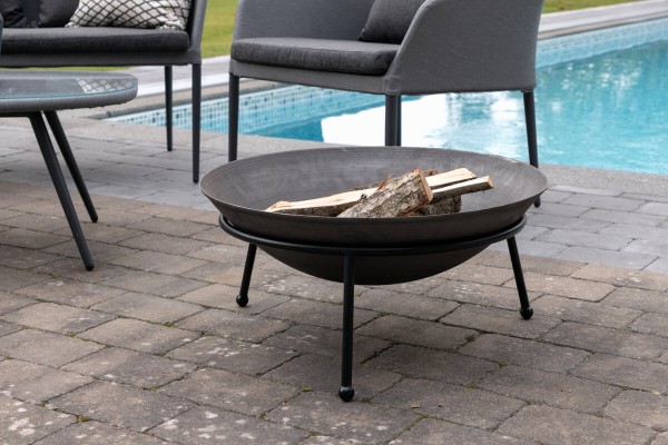Bastian eldkorg Ø60 cm svart Venture Home
