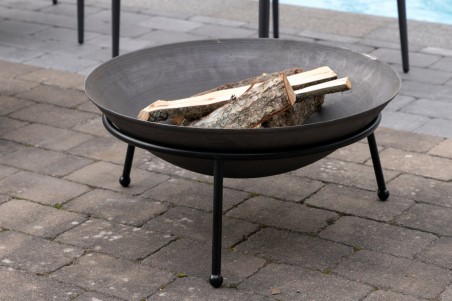 Bastian eldkorg Ø60 cm svart Venture Home