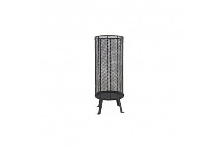 Bastian eldkorg 35x35x80 cm svart Venture Home