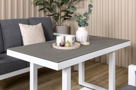 Barcelona soffgrupp vit/grå Venture Home