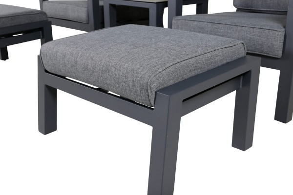 Barcelona loungeset svart Venture Home