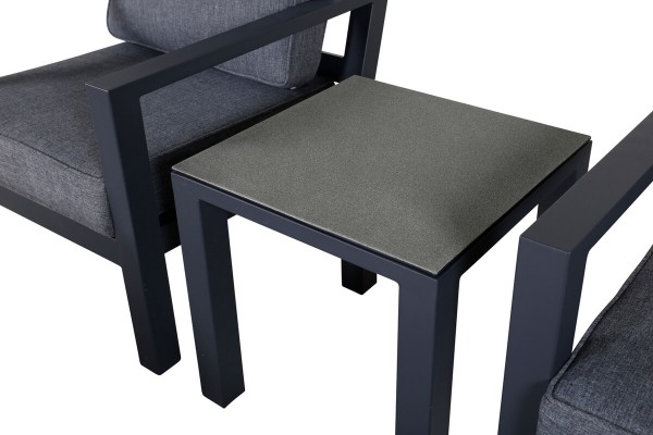 Barcelona loungeset svart Venture Home