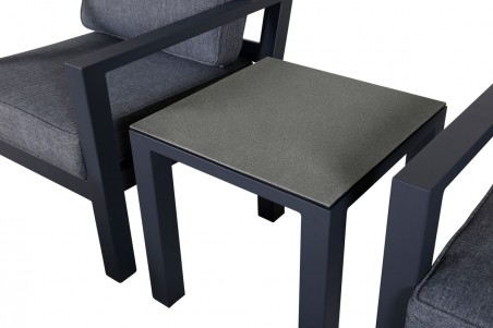 Barcelona loungeset svart Venture Home