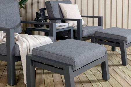 Barcelona loungeset svart Venture Home