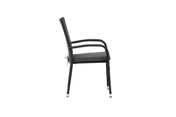 Anna matstol 2-pack svart Venture Home