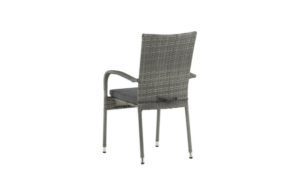 Anna matstol 2-pack grå Venture Home
