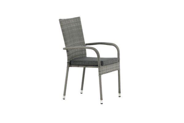 Anna matstol 2-pack grå Venture Home