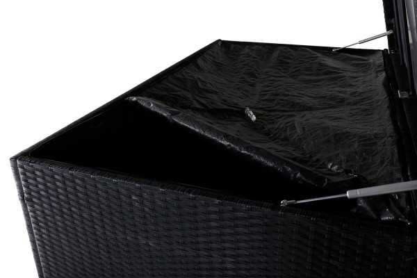 Amazon dynbox 150x90x100 cm svart Venture Home