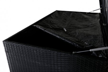 Amazon dynbox 150x90x100 cm svart Venture Home