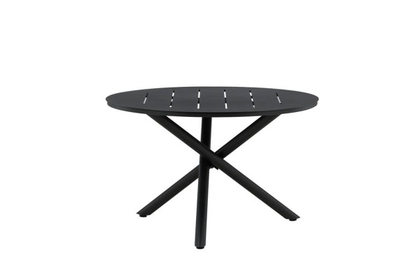 Alma matbord Ø120 cm svart Venture Home