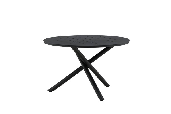 Alma matbord Ø120 cm svart Venture Home