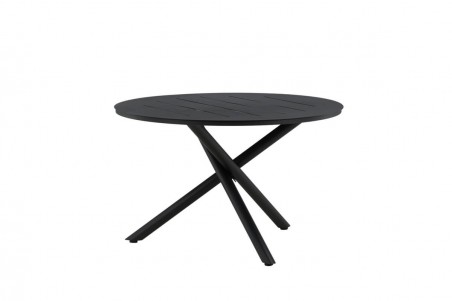 Alma matbord Ø120 cm svart Venture Home