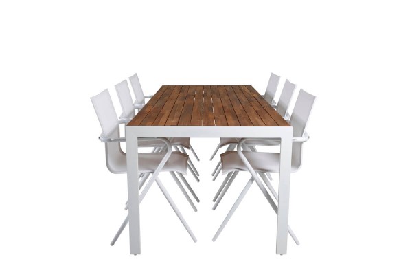 Alina, Bois matgrupp vit/natur Venture Home