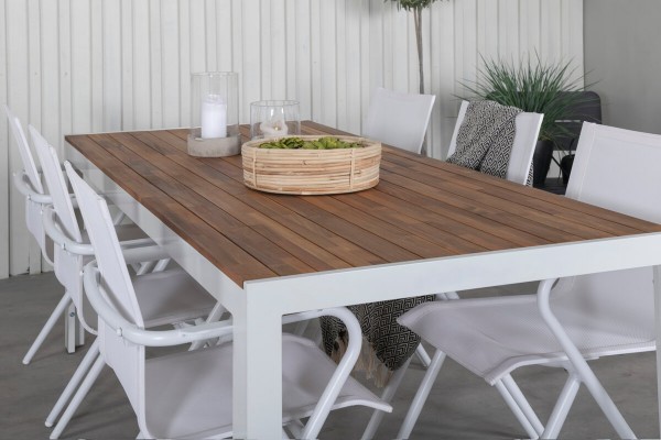 Alina, Bois matgrupp vit/natur Venture Home