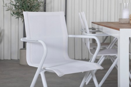 Alina, Bois matgrupp vit/natur Venture Home