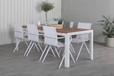 Alina, Bois matgrupp vit/natur Venture Home
