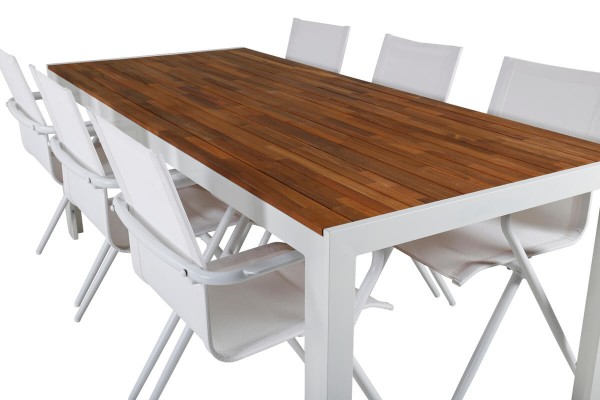Alina, Bois matgrupp vit/natur Venture Home