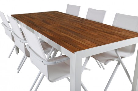 Alina, Bois matgrupp vit/natur Venture Home