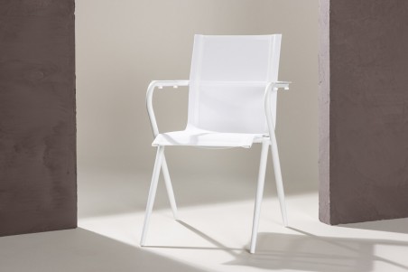 Alina matstol 6-pack vit Venture Home