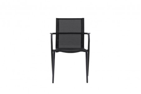 Alina matstol 6-pack svart Venture Home