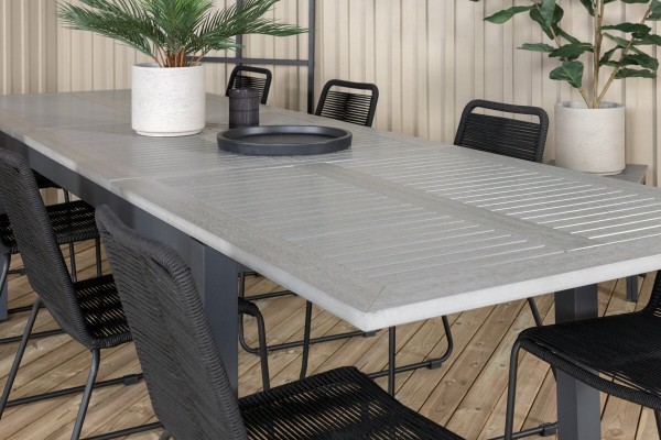 Albany, Lindos matgrupp svart/mörkgrå Venture Home