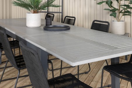 Albany, Lindos matgrupp svart/mörkgrå Venture Home