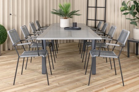 Albany, Lindos matgrupp grå Venture Home