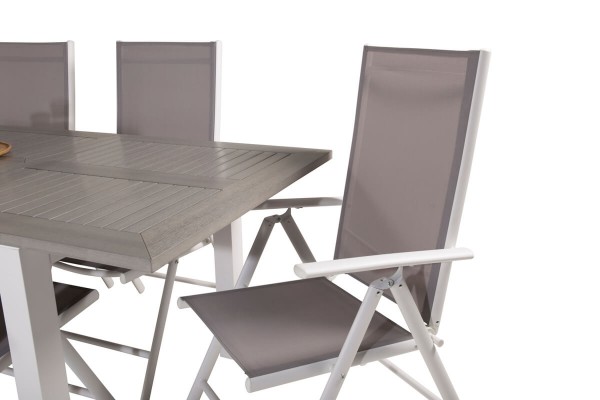 Albany, Break matgrupp 160/240x90 cm grå Venture Home