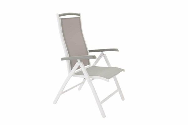 Albany positionsstol 2-pack vit/grå Venture Home