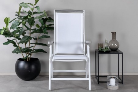 Albany positionsstol 2-pack vit Venture Home