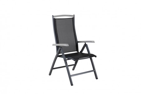 Albany positionsstol 2-pack svart Venture Home