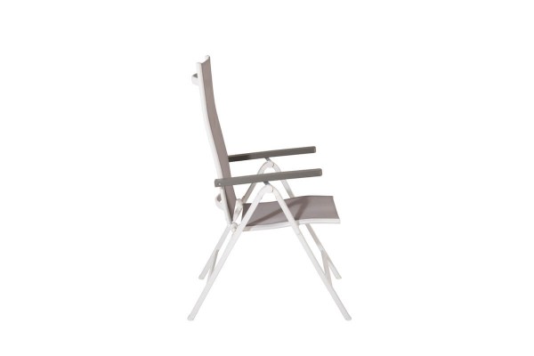 Albany positionsstol 2-pack grå/vit Venture Home