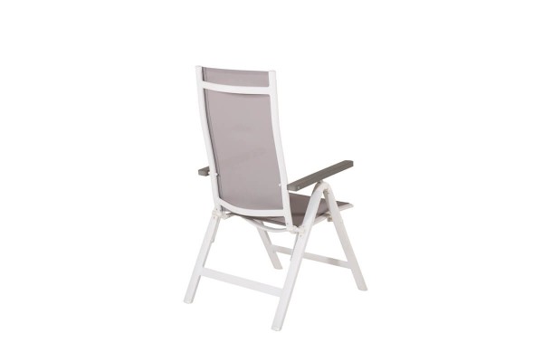 Albany positionsstol 2-pack grå/vit Venture Home