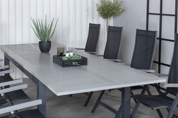 Albany matgrupp svart/grå Venture Home