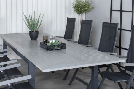 Albany matgrupp svart/grå Venture Home
