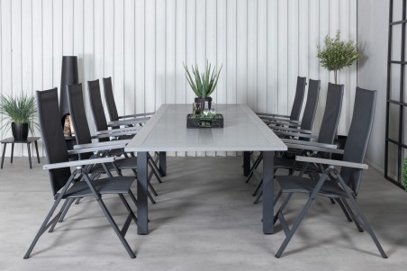Albany matgrupp svart/grå Venture Home