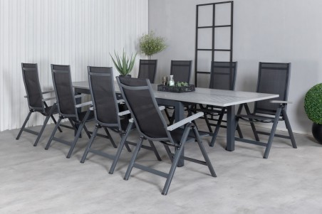 Albany matgrupp svart/grå Venture Home