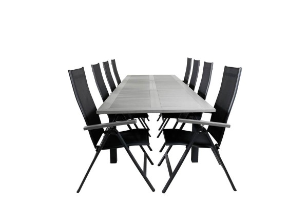 Albany matgrupp svart/grå Venture Home