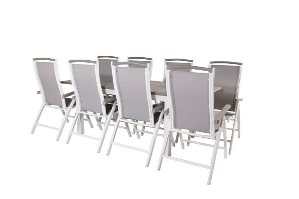 Albany matgrupp grå/vit Venture Home