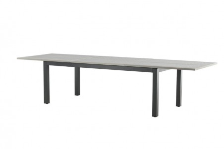 Albany matbord 224/324x90 cm mörkgrå Venture Home