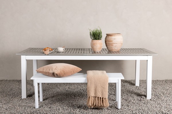Albany matbord 224/324x90 cm grå Venture Home